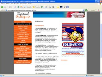 Complementos (2), Web Solidaridad por Colombia