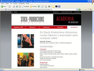 Academia, Web Stock productions
