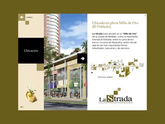 Ubicación, Multimedia La Strada