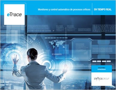 Brochure, Brochure e Infografía Stratos - eTrace