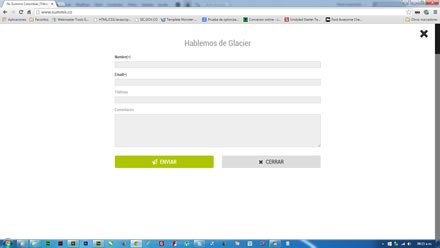 Contacto (overlayer), Web Bootstrap Summis