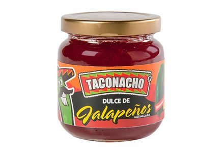 Dulce de jalapeños, Empaques Taconacho