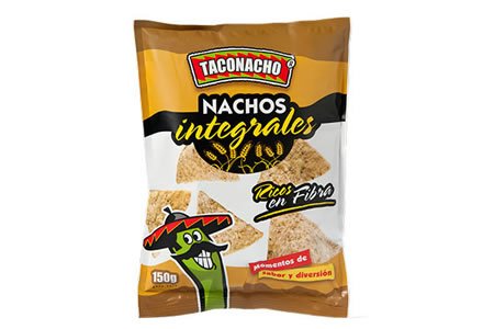 Nachos integrales, Empaques Taconacho