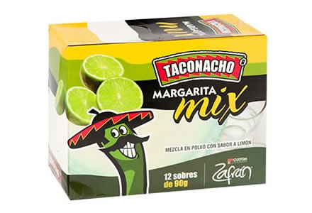 Margarita mix, Empaques Taconacho