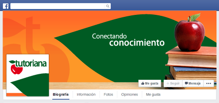 Portada Facebook, Identidad visual Tutoriana