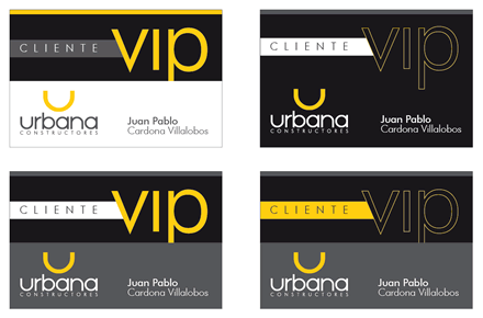 Carnets VIP (2), Logo Urbana Constructores
