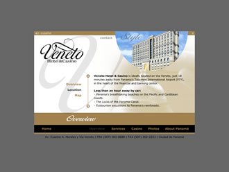 Presentación (textos), Multimedia Veneto Hotel & Casino