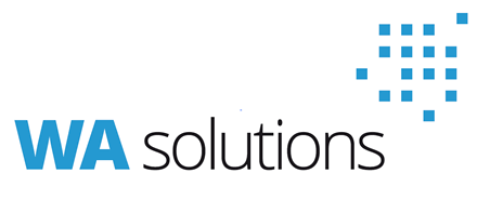 Logo, Identidad visual WA Solutions